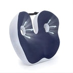 Memory Foam Seat Cushion with Repositionable Inserts and Breathable Cover, Non-Slip Base All Vera Mart