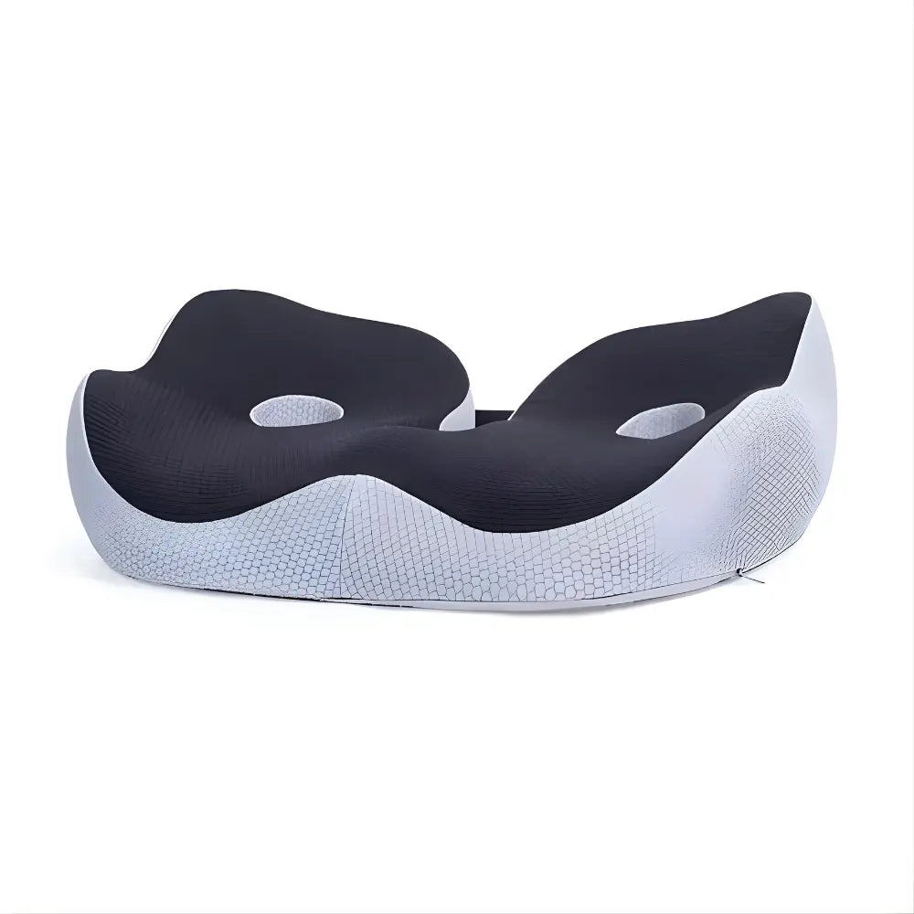 Memory Foam Seat Cushion with Repositionable Inserts and Breathable Cover, Non-Slip Base All Vera Mart