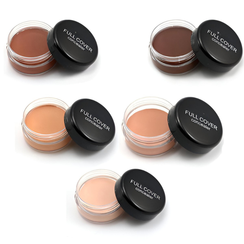 Full Coverage Concealer Cream with Buildable Formula for Tattoos and Scars All Vera Mart
