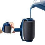 Wall Paint Roller System with Corner Brush and Sponge Applicator All Vera Mart