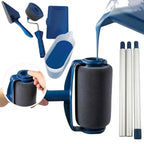 Wall Paint Roller System with Corner Brush and Sponge Applicator All Vera Mart