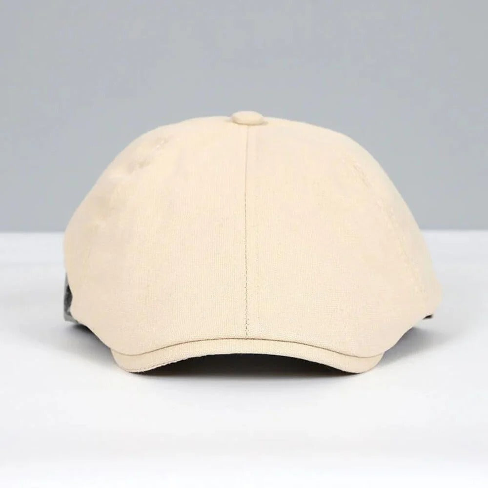 Flat Cap with Adjustable Elastic Band and Moisture Wicking Interior, Unisex All Vera Mart
