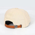 Flat Cap with Adjustable Elastic Band and Moisture Wicking Interior, Unisex All Vera Mart