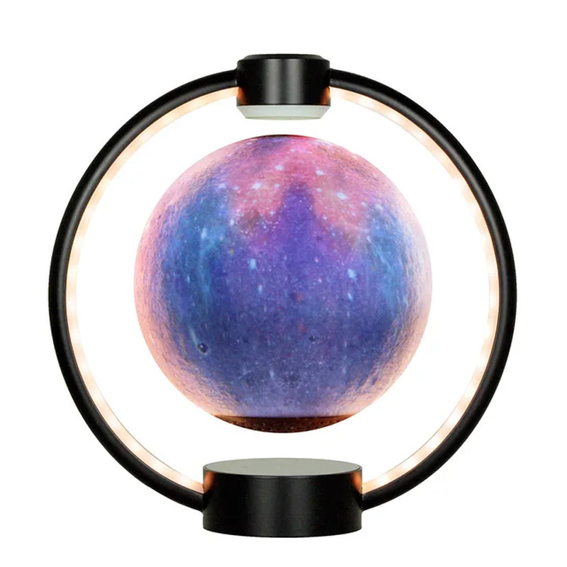 Magnetic Levitating Moon Lamp with Remote Control and LED Color Lighting All Vera Mart