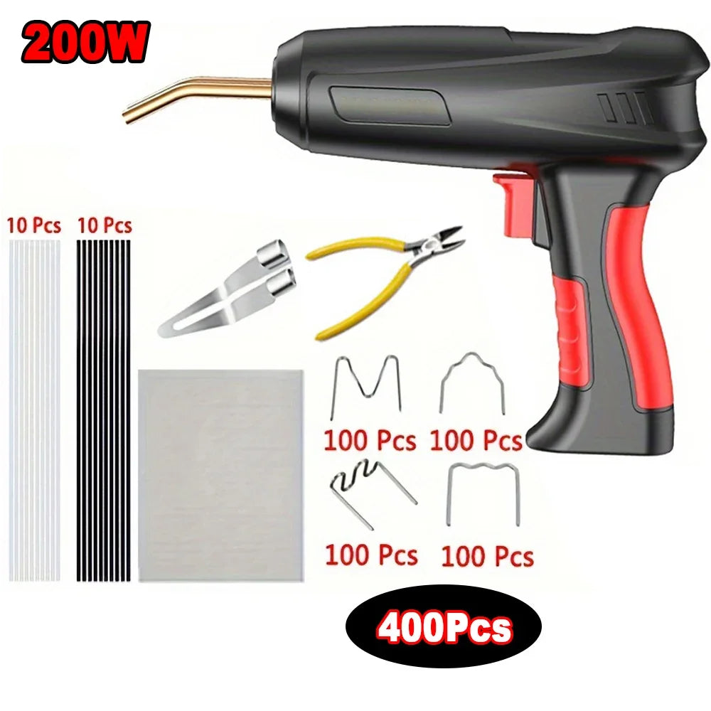 200W Plastic Welder Gun with LED Light and Seven Rod Types All Vera Mart