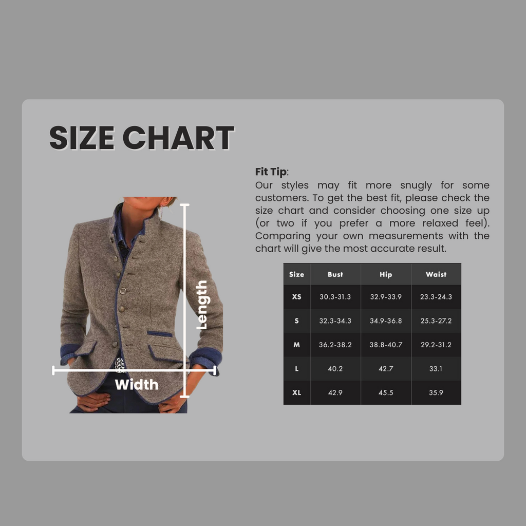 Two Tone Cropped Blazer with Stand Collar and Button Front All Vera Mart