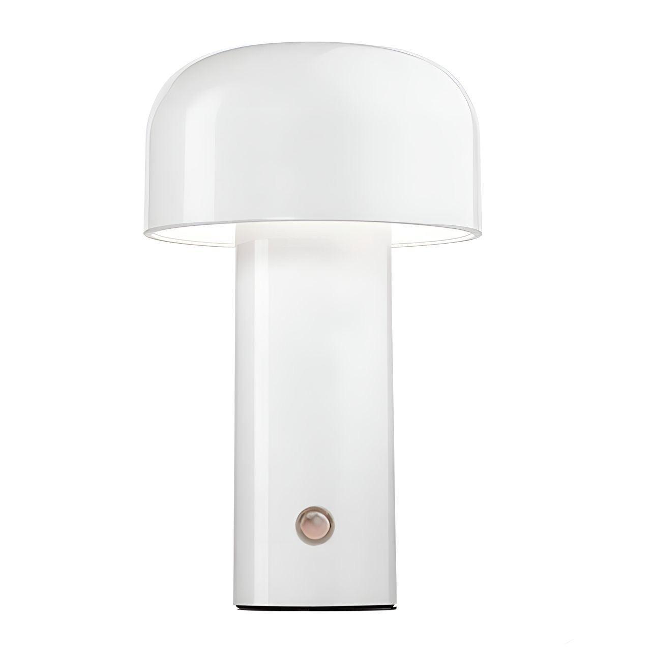 Cordless Mushroom Lamp with Rechargeable Battery and LED Light for Indoor Outdoor Use All Vera Mart
