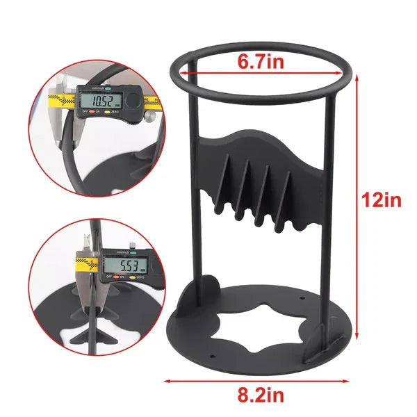 Cast Iron Wood Splitter with Fixed Wedge and Safety Ring All Vera Mart