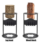 Cast Iron Wood Splitter with Fixed Wedge and Safety Ring All Vera Mart
