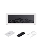 Ultrasonic Mist Diffuser with Flame Light Effect and Remote Control All Vera Mart