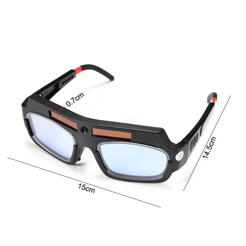 Auto Darkening Welding Goggles with Solar Power and UV Protection All Vera Mart