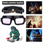 Auto Darkening Welding Goggles with Solar Power and UV Protection All Vera Mart