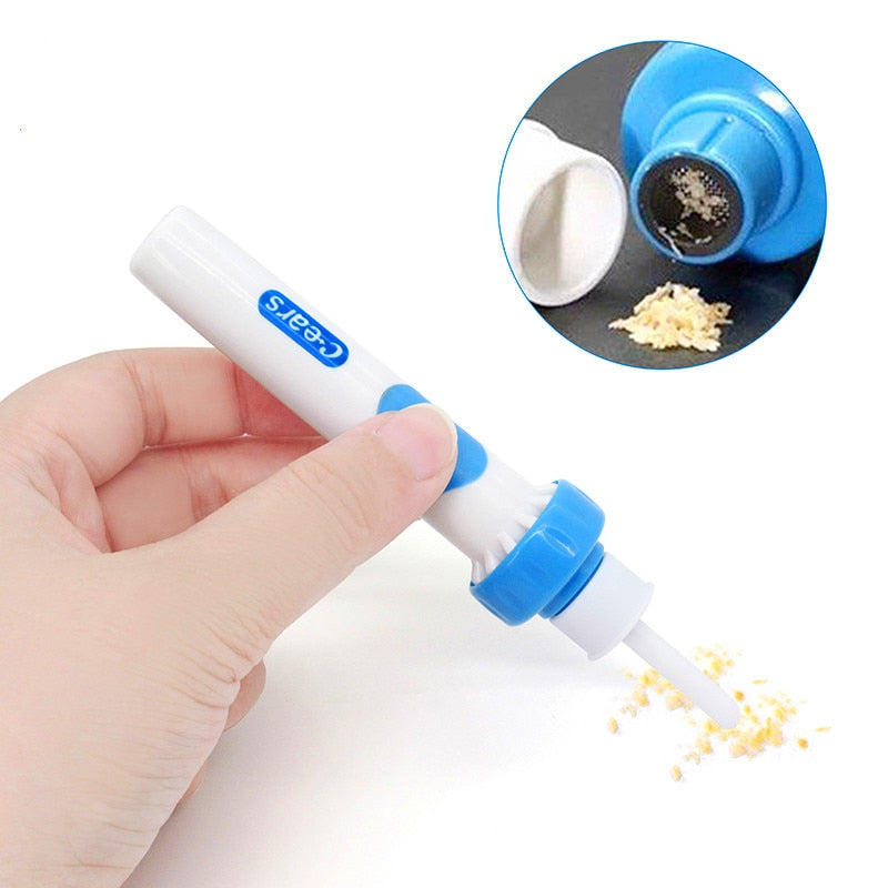 Electric Ear Cleaner with Gentle Suction and Flexible Silicone Tips, Cordless Battery Powered All Vera Mart