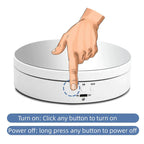 Motorized Product Turntable with Adjustable Speed and Angle Settings for Video All Vera Mart