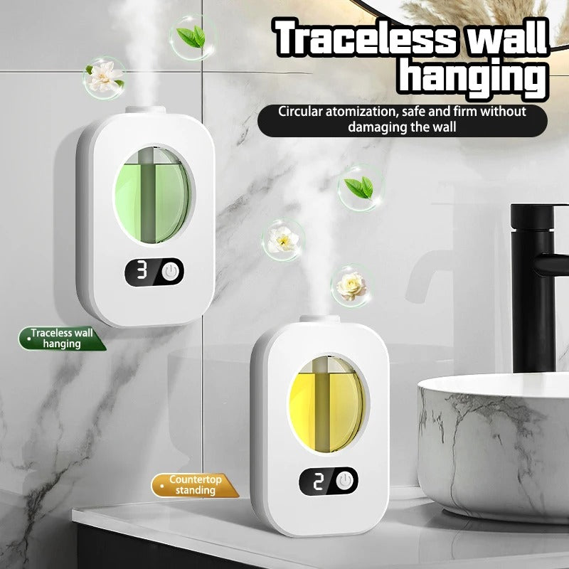 Ultrasonic Aroma Diffuser with Adjustable Spray Intervals and Rechargeable Battery All Vera Mart
