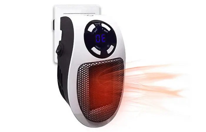 Portable Space Heater with Adjustable Thermostat and Tip-Over Auto Shutoff, 1200W Compact All Vera Mart