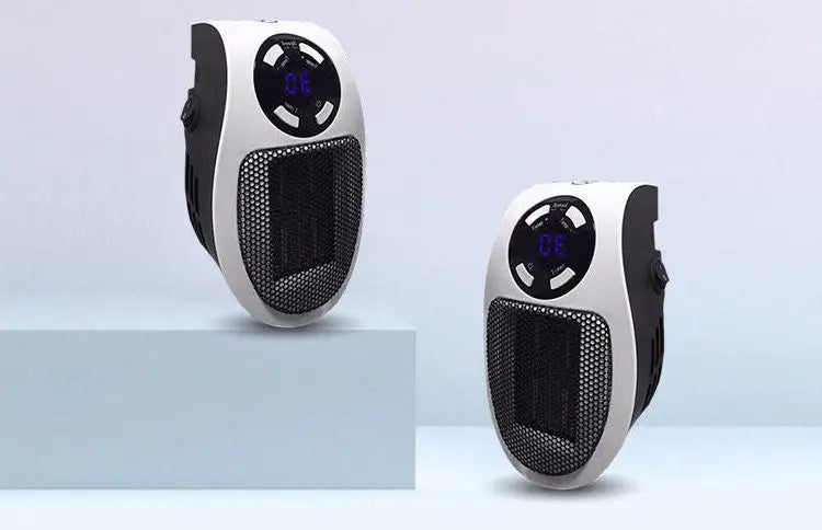 Portable Space Heater with Adjustable Thermostat and Tip-Over Auto Shutoff, 1200W Compact All Vera Mart