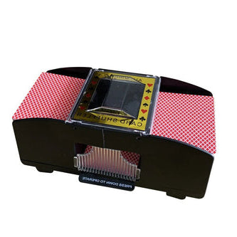 Automatic Card Shuffler for 2-6 Decks with Battery and Charging Cable All Vera Mart