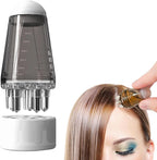Scalp Oil Applicator with Stainless Steel Roller Ball and Massage Head All Vera Mart