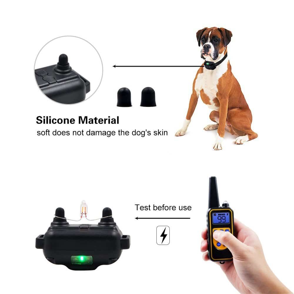 Remote Dog Training Collar with 800M Range and 99 Intensity Levels All Vera Mart