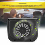 Solar Powered Car Window Ventilation Fan with Automatic Air Circulation All Vera Mart
