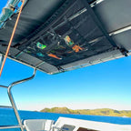 Overhead Cargo Net with Full Length Zipper and Reinforced Webbing for Vehicles All Vera Mart