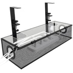 Under Desk Storage Organizer with Two Sliding Drawers and Cable Concealment All Vera Mart
