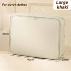 Compression Storage Bag with Built-In Zipper and Reinforced Handles for Bulky Textiles All Vera Mart