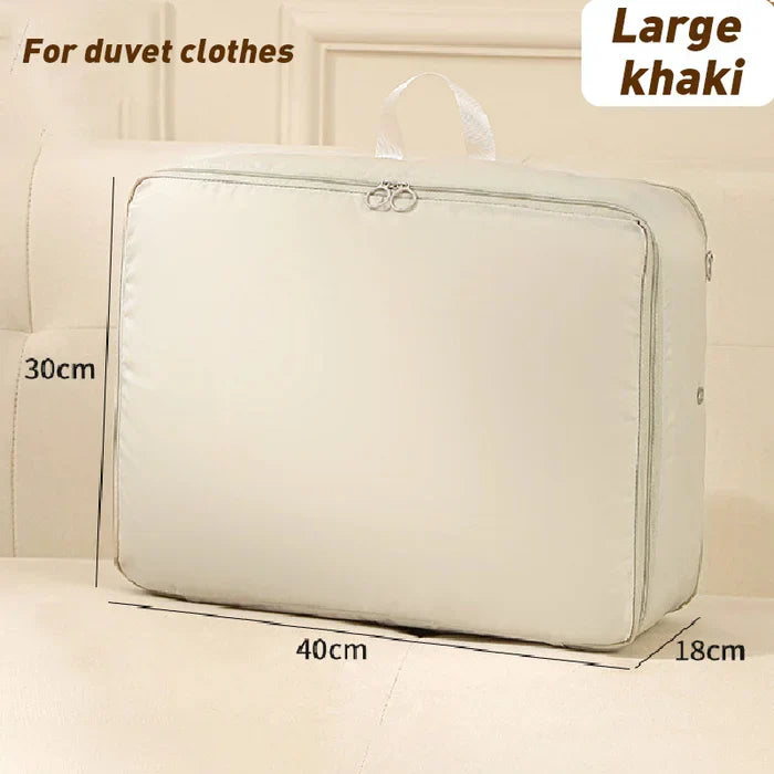 Compression Storage Bag with Built-In Zipper and Reinforced Handles for Bulky Textiles All Vera Mart