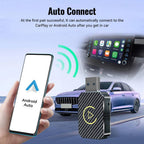 CarPlay Wireless Adapter with Dual Band Technology and Auto Reconnect All Vera Mart