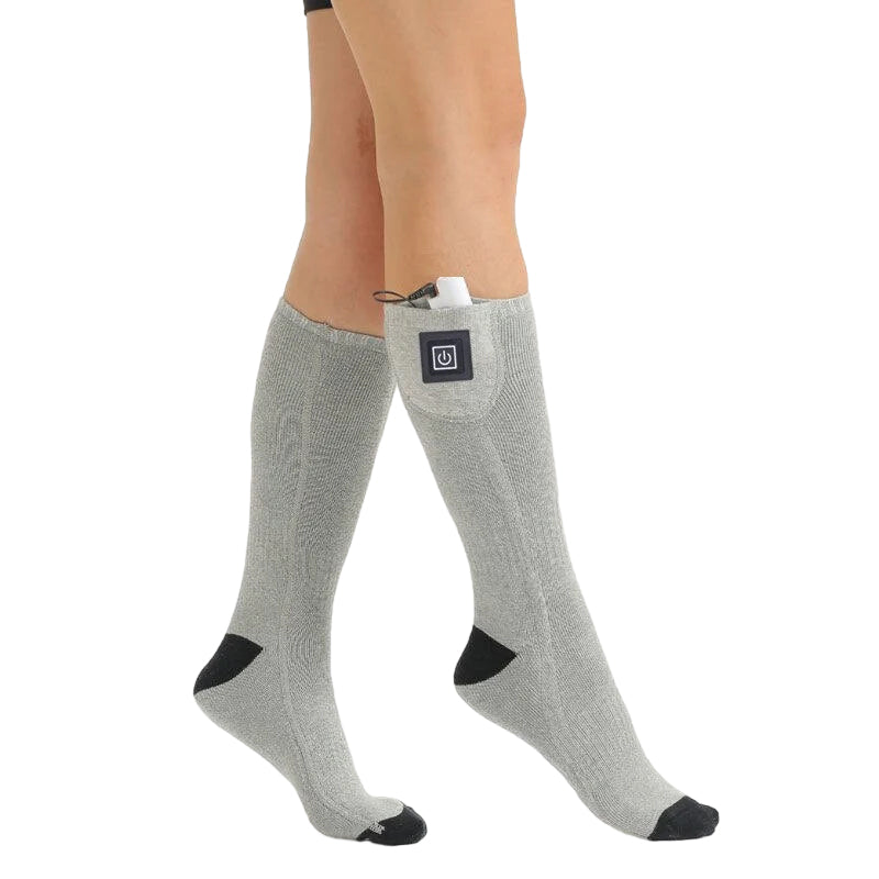 Rechargeable Heated Socks with Multiple Temperature Settings and 8-Hour Battery All Vera Mart