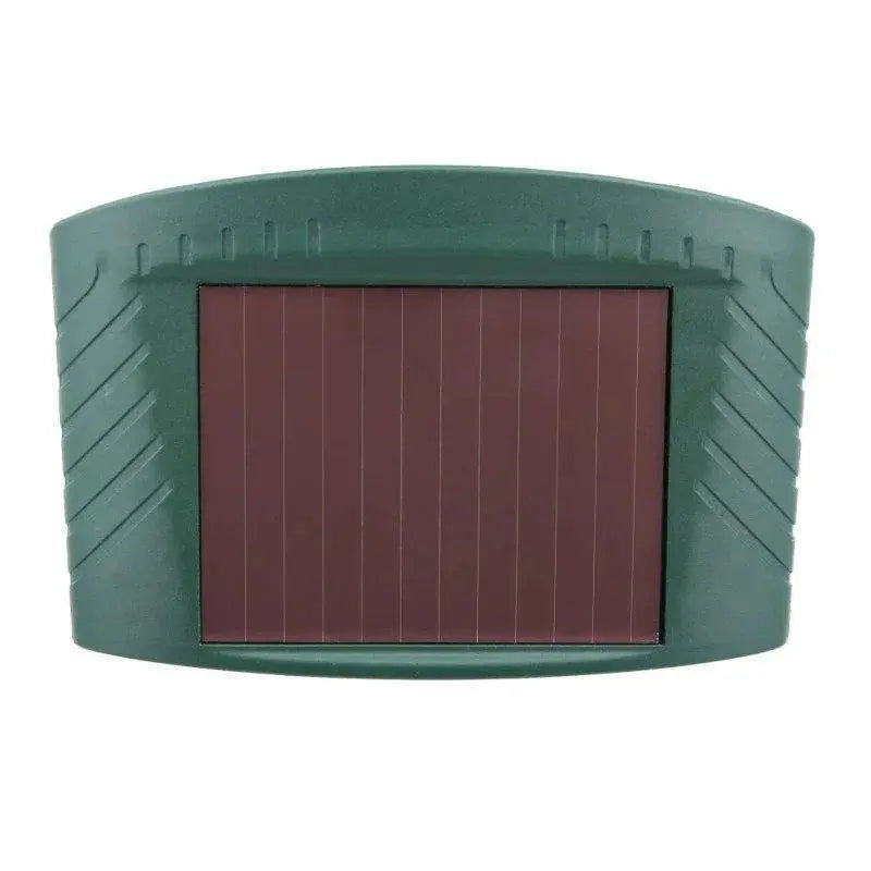 Solar Ultrasonic Deer Repeller with Motion Sensor and Dual Speakers, Weather Resistant All Vera Mart