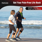 Adjustable Thigh Brace with Dual Silicone Pads and Pressure Knob Control All Vera Mart