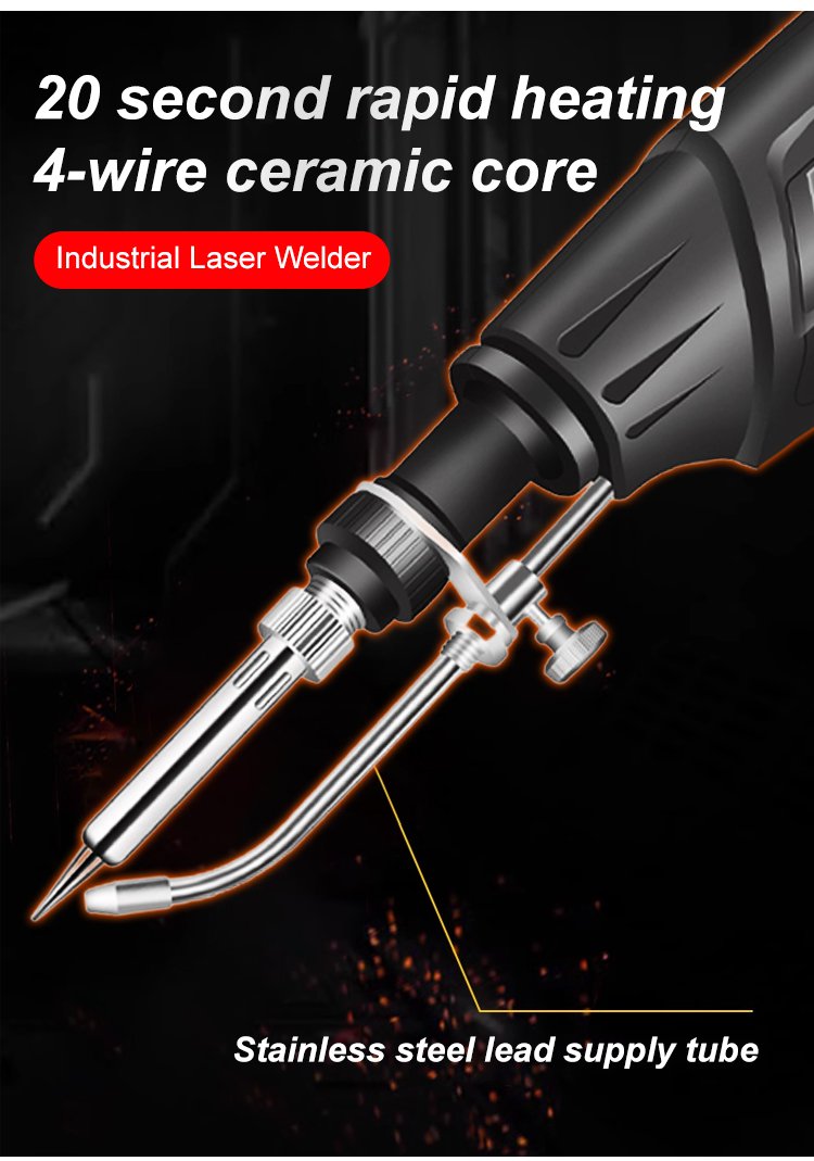Dual Mode Welding and Cutting Tool with Ceramic Core Heating, Ergonomic Handle All Vera Mart