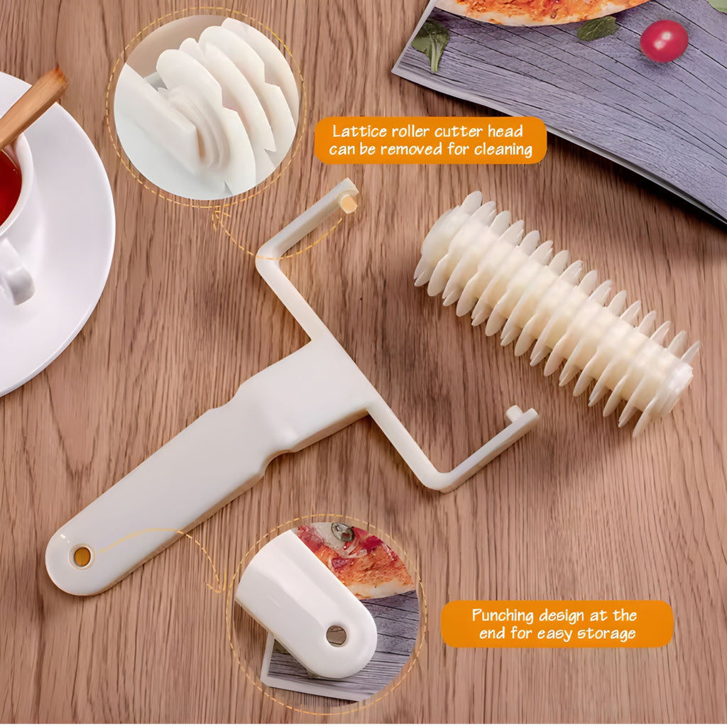 Lattice Roller Cutter for Pies, Cookies and Pastries