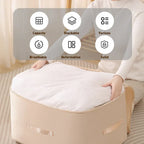 Compression Storage Bag with Built-In Zipper and Reinforced Handles for Bulky Textiles All Vera Mart