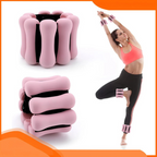Silicone Wrist and Ankle Weights with Steel Core and Anti-Slip Strap All Vera Mart