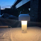 Cordless Mushroom Lamp with Rechargeable Battery and LED Light for Indoor Outdoor Use All Vera Mart