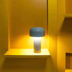 Cordless Mushroom Lamp with Rechargeable Battery and LED Light for Indoor Outdoor Use All Vera Mart