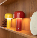 Cordless Mushroom Lamp with Rechargeable Battery and LED Light for Indoor Outdoor Use All Vera Mart
