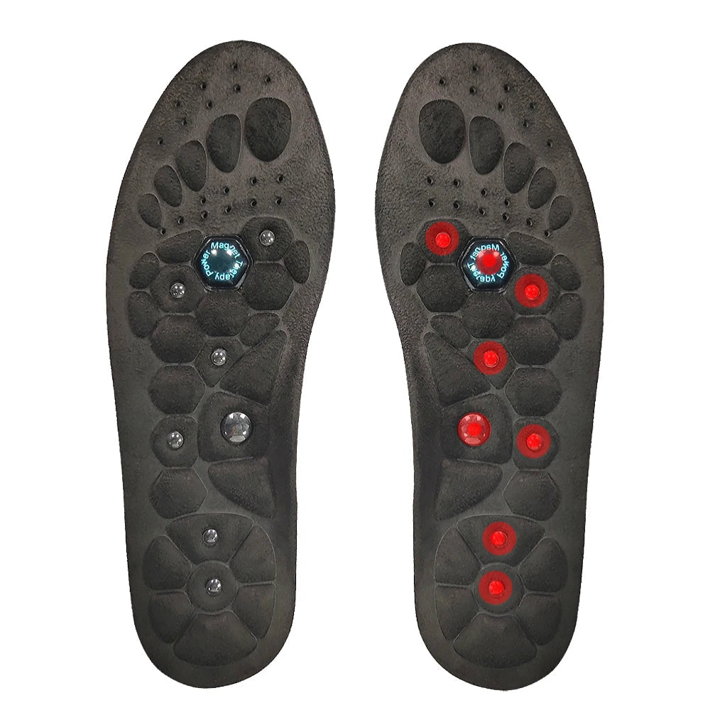 Magnetic Shoe Insoles with Raised Contact Points and Trim To Fit Design All Vera Mart