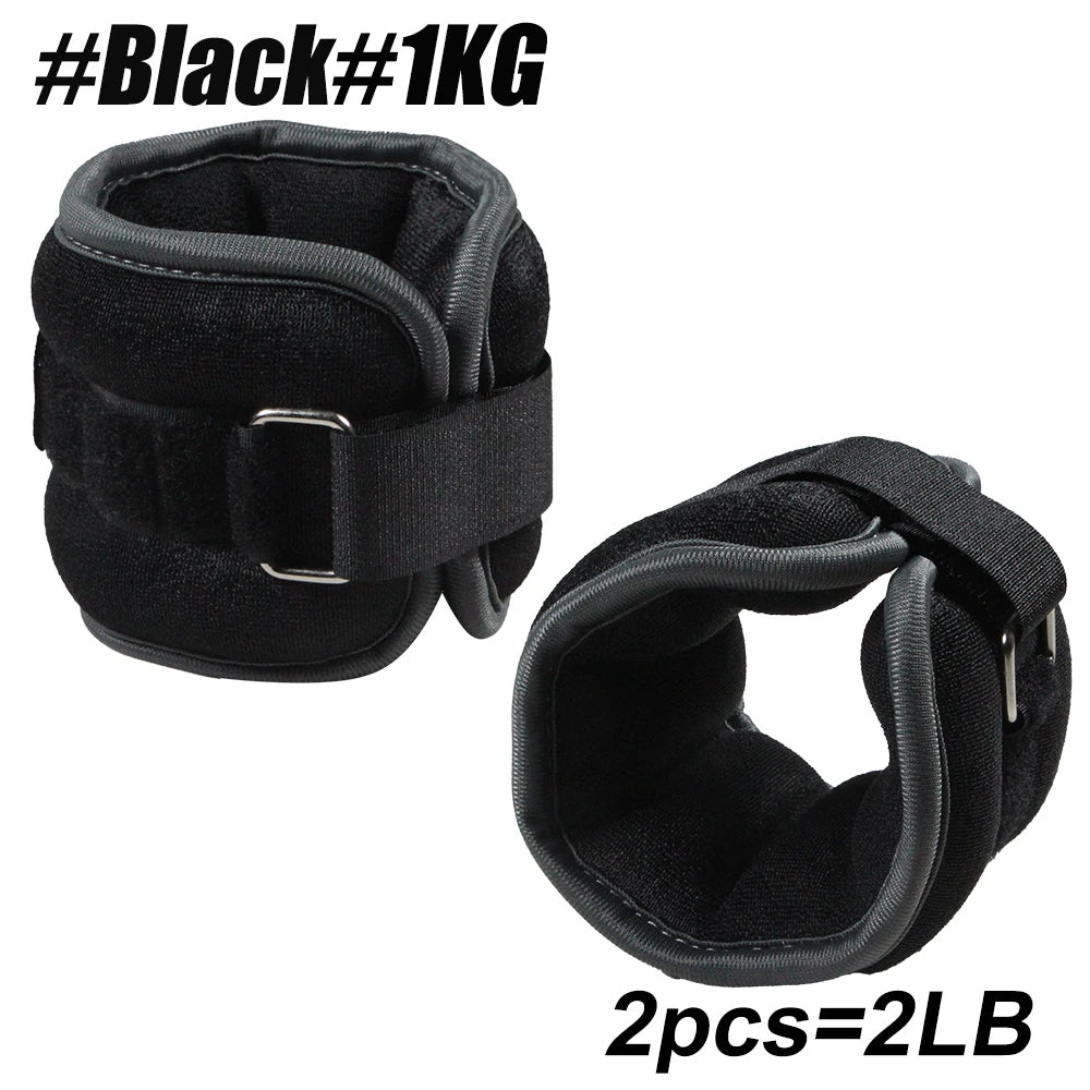 Neoprene Wrist and Ankle Weights with Dual Strap Security and Moisture-Wicking Lining All Vera Mart