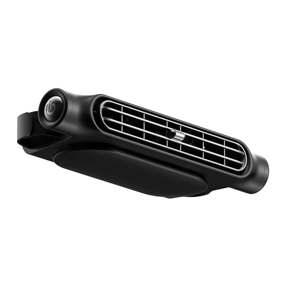 Dual Rotating Backseat Fan with Three Speed Settings and Headrest Mount All Vera Mart