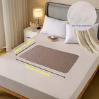 Absorbent Bed Protector Pad with Waterproof Barrier and Nonslip Backing All Vera Mart