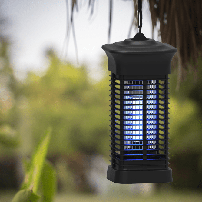 Ultraviolet Bug Zapper with High Voltage Grid and Removable Collection Tray All Vera Mart