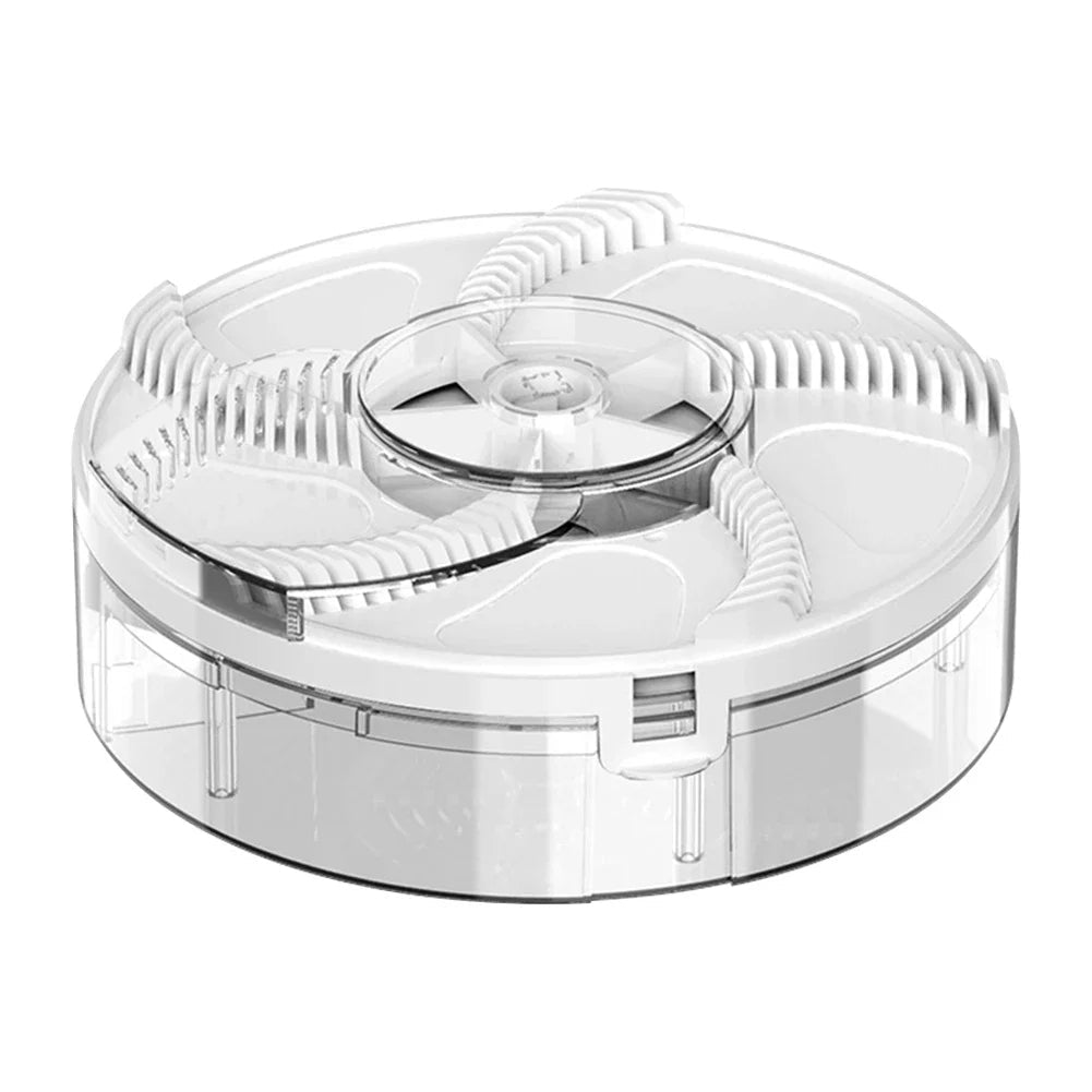 Rechargeable Fly Trap with Rotating Blade and Non-Toxic Bait, 120 Square Meter Coverage All Vera Mart
