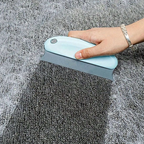 Reusable Pet Hair Remover Tool with Rubber Blade and Collection Chamber All Vera Mart