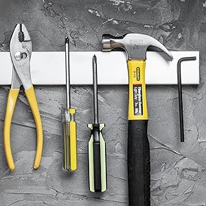 Stainless Steel Magnetic Knife Holder with Wall Mounting Hardware, 14-Inch All Vera Mart