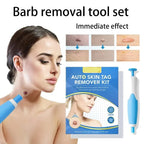 Skin Tag Removal Kit with Dual Heads and 40 Silicone Bands, Cleansing Wipes All Vera Mart