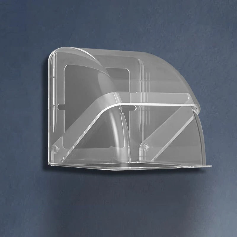 Weatherproof 86 Socket Outlet Cover with Impact Resistant Plastic and Debris Blocking Design All Vera Mart